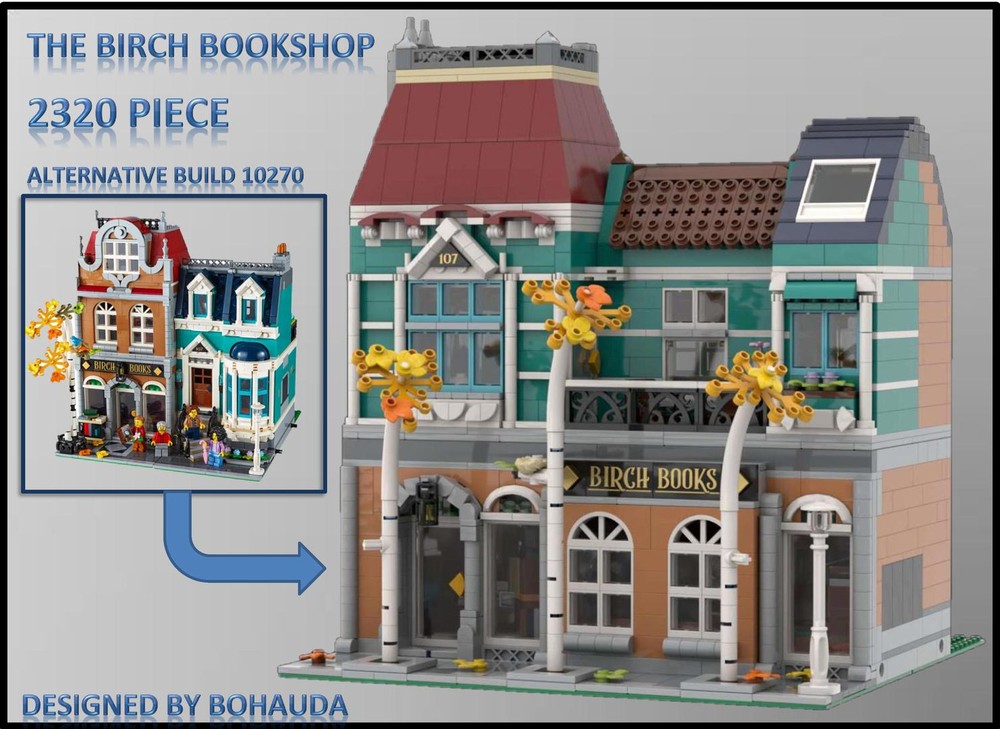 Lego 10270 - The Birch Bookshop