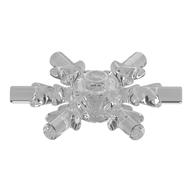 Lego Snowflake / Star 4 x 4 / Trans-Clear