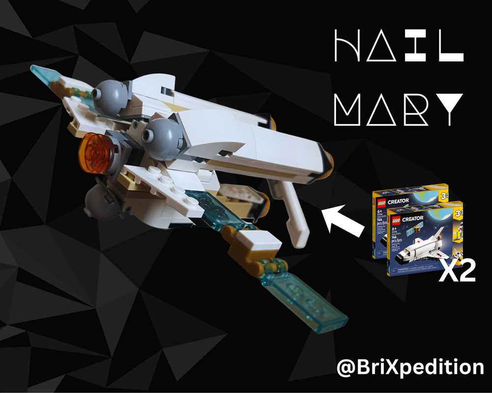 Lego Hail Mary Deep Space Vessel – Display Model