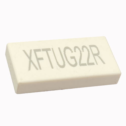 Lego Tile 1 x 2 with Engraved Code for Exo-Force / White
