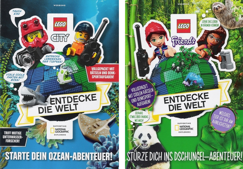 Lego 2020 German City / Friends - Entdecke die Welt