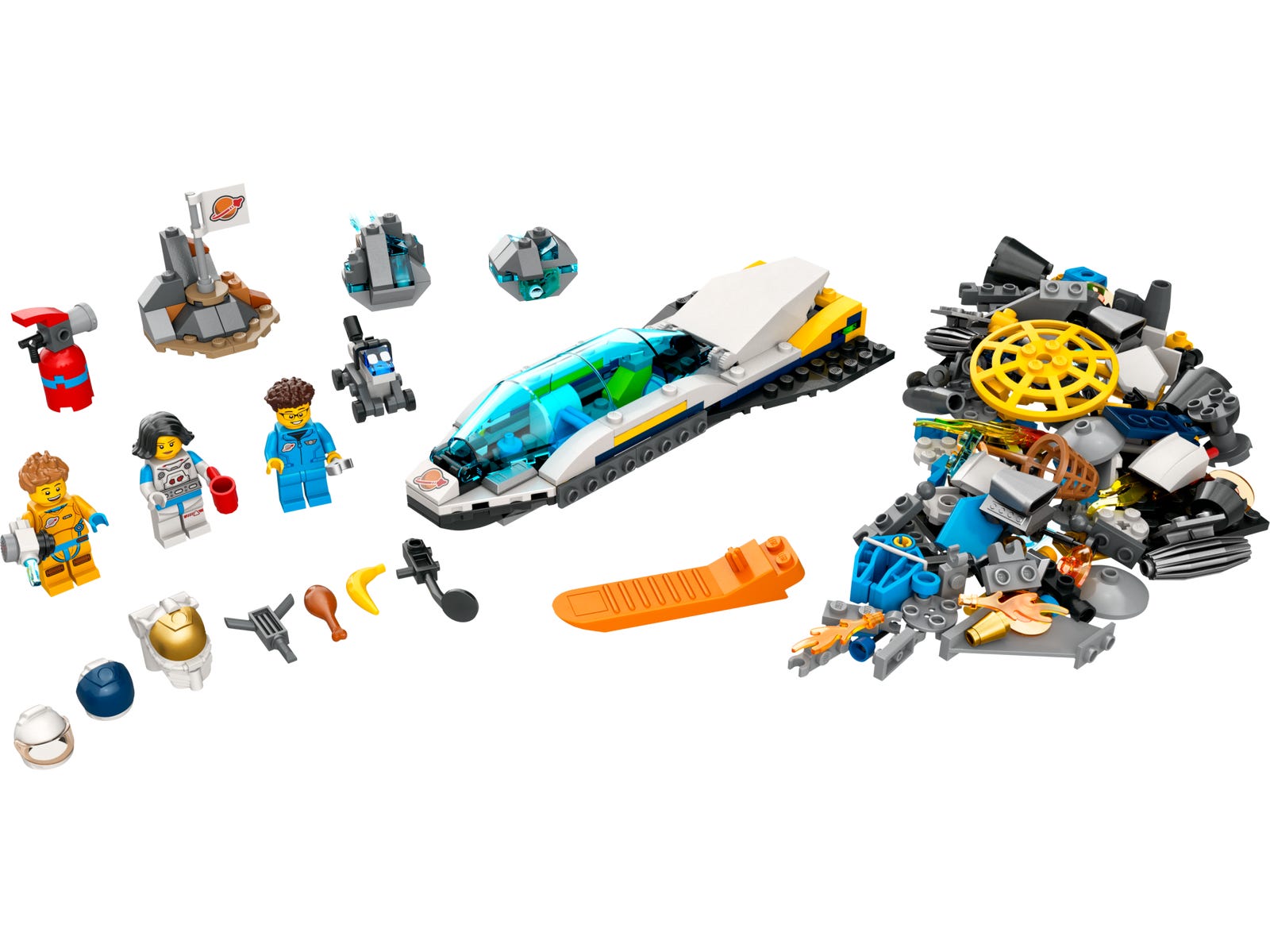Lego Mars Spacecraft Exploration Missions