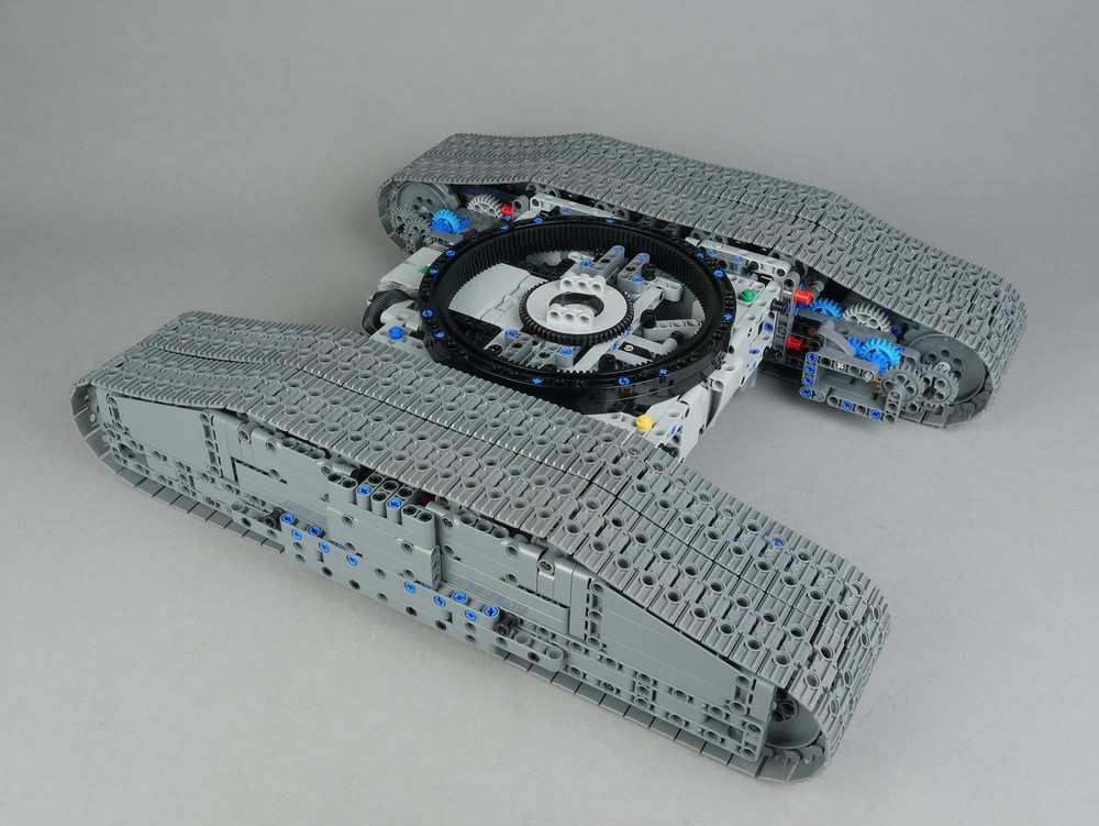 Lego Crawler Crane Chassis