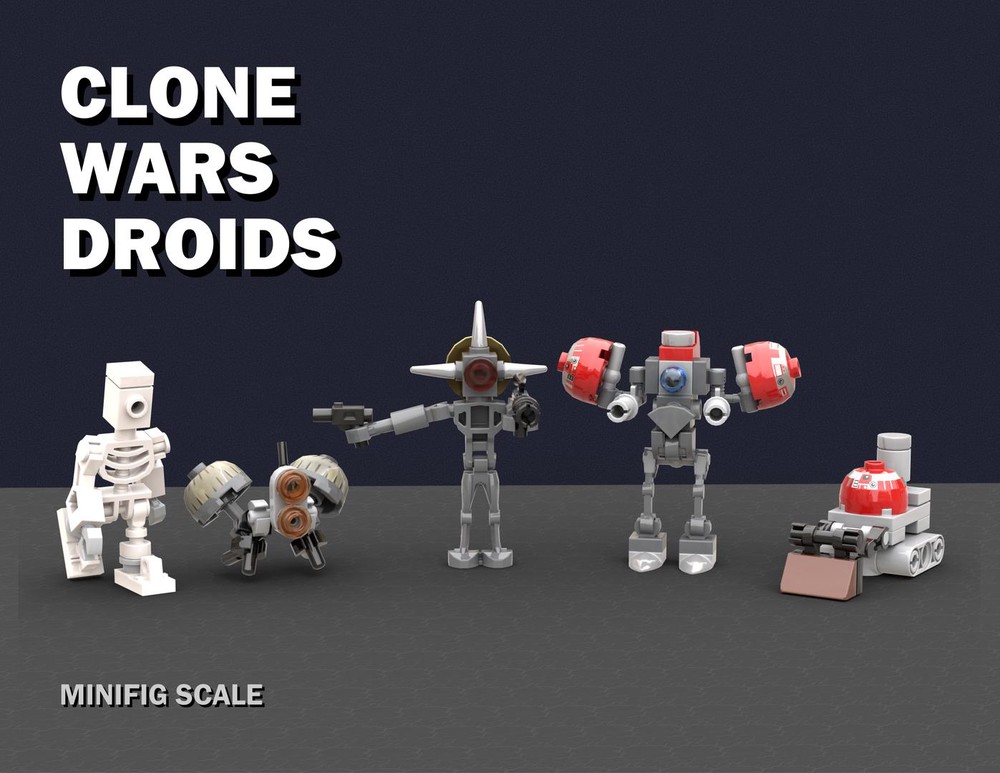 Lego Clone Wars Oddball Droids