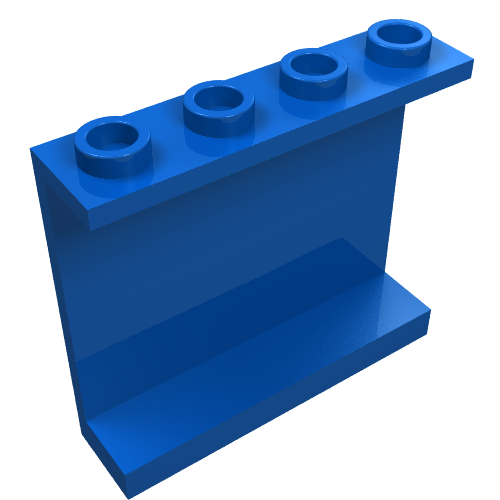 Lego Panel 1 x 4 x 3 with Motorcycle and Wrench Print [6426]