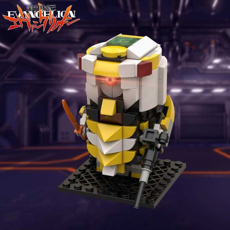 Lego Eva-00 , Neon Genesis Evangelion - Brickheadz