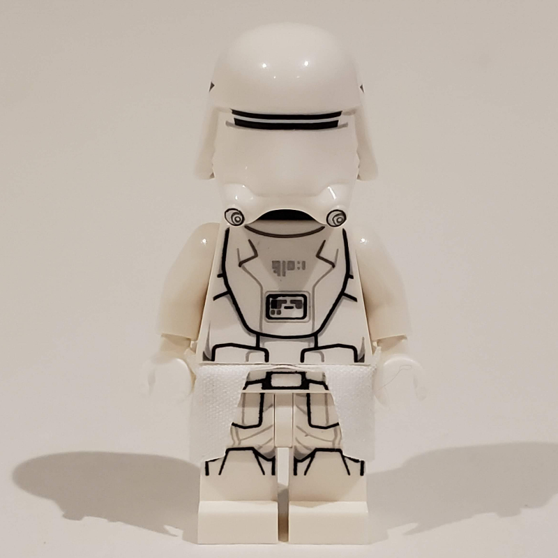 Lego Snowtrooper, First Order, Kama, Neck Bracket