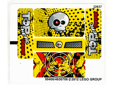 Lego Sticker Sheet for Set 9093-1
