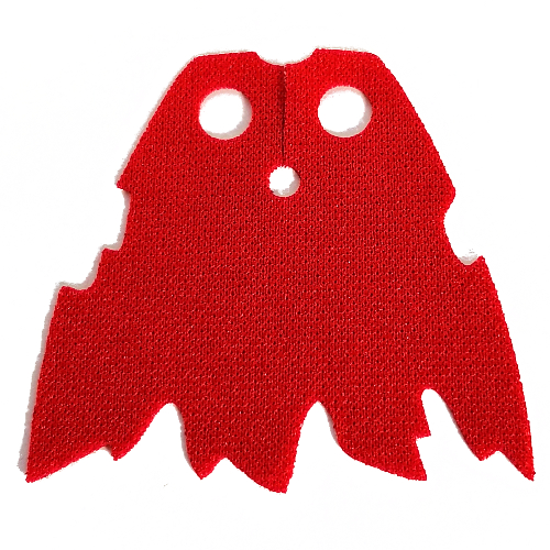 Lego Neckwear Cape, Tattered / Red