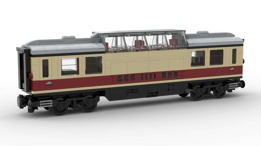 Lego TEE/Rheingold panoramic wagon