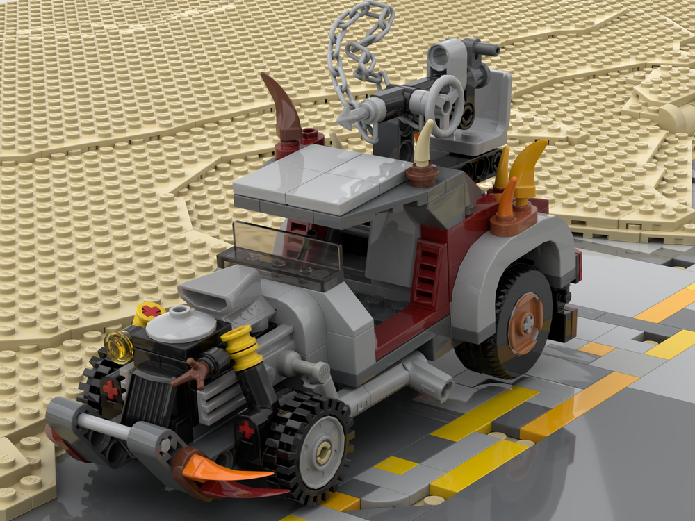 Lego Apocalypse Hot Rod