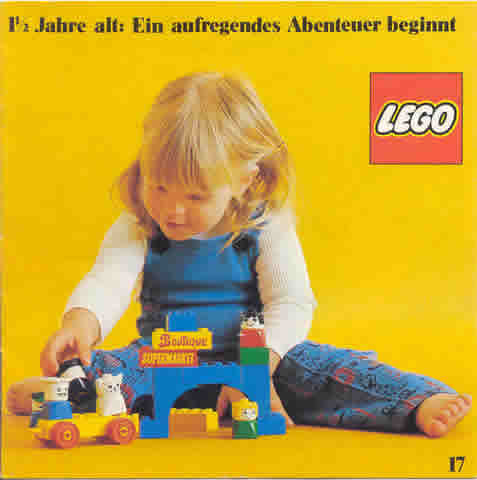Lego 1977 Medium Duplo German 17 (98772-D)