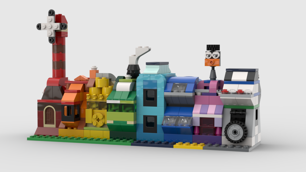 Lego 10696 Rainbow houses