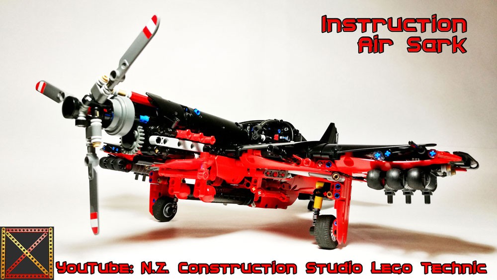 Lego Aircraft-Fighter Bomber MK.II Lego Technic