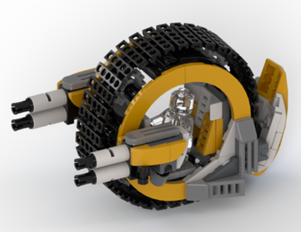 Lego Cyclone from Borderlands 3 [Hyperion Design] (Minifigure Scale)