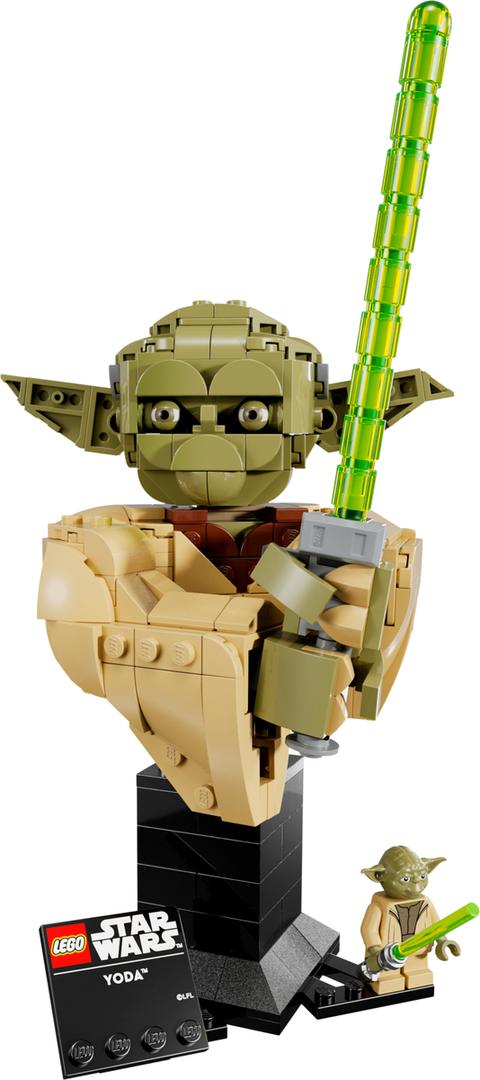 Lego Yoda Bust