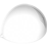 Lego Windscreen 8 x 4 2/3 x 3 2/3 Quarter Sphere (Inner) with Pins