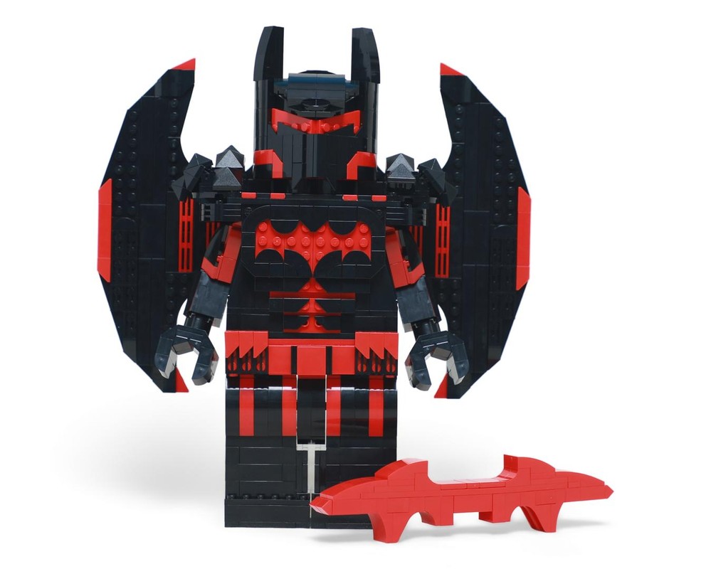 Lego Bat-Man Hellbat Megafigure (Up-scale minifigure)