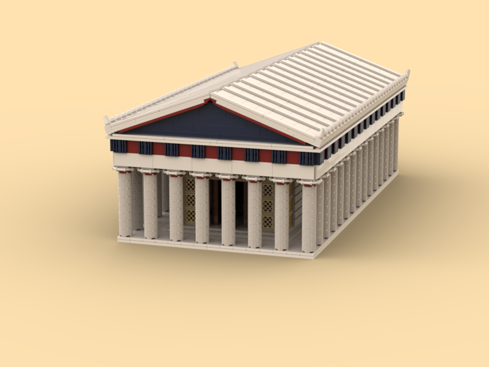 Lego The majestic Parthenon