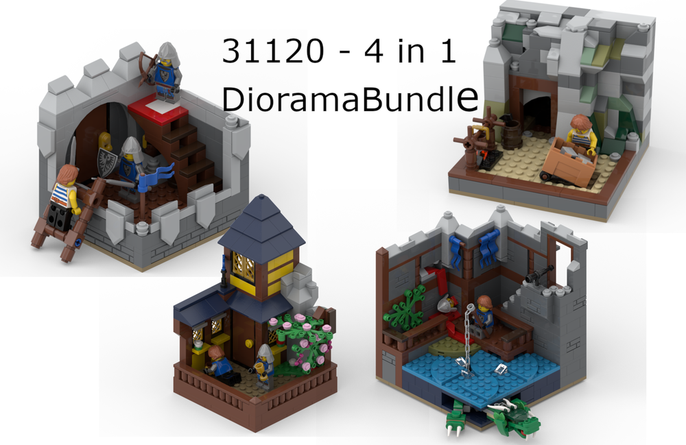 Lego 31120 - 4in1 DioramaBundle