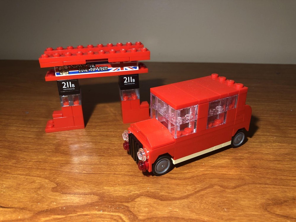 Lego Car and gas station alternative