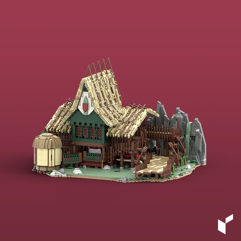 Lego Volcano the Blast Coaster