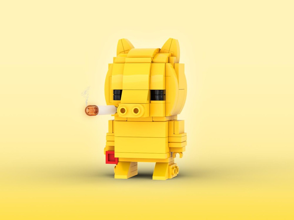 Lego Lord Quas Brickheadz LEGO MOC - Quasimoto