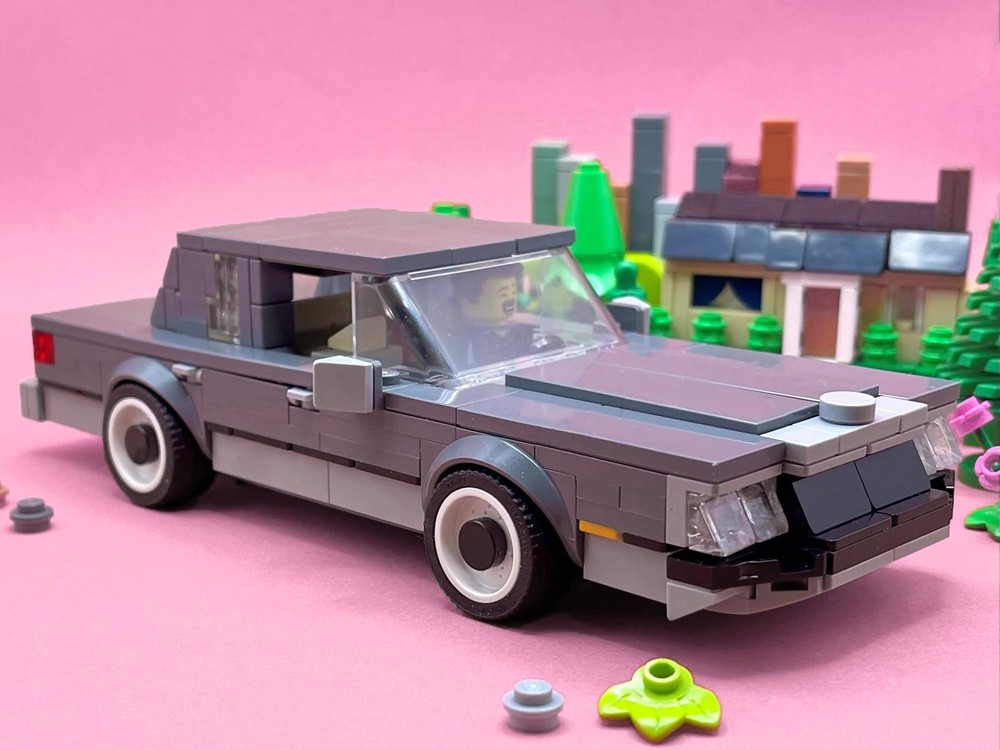 Lego Pentastar LeBaron - Dark Bluish Gray