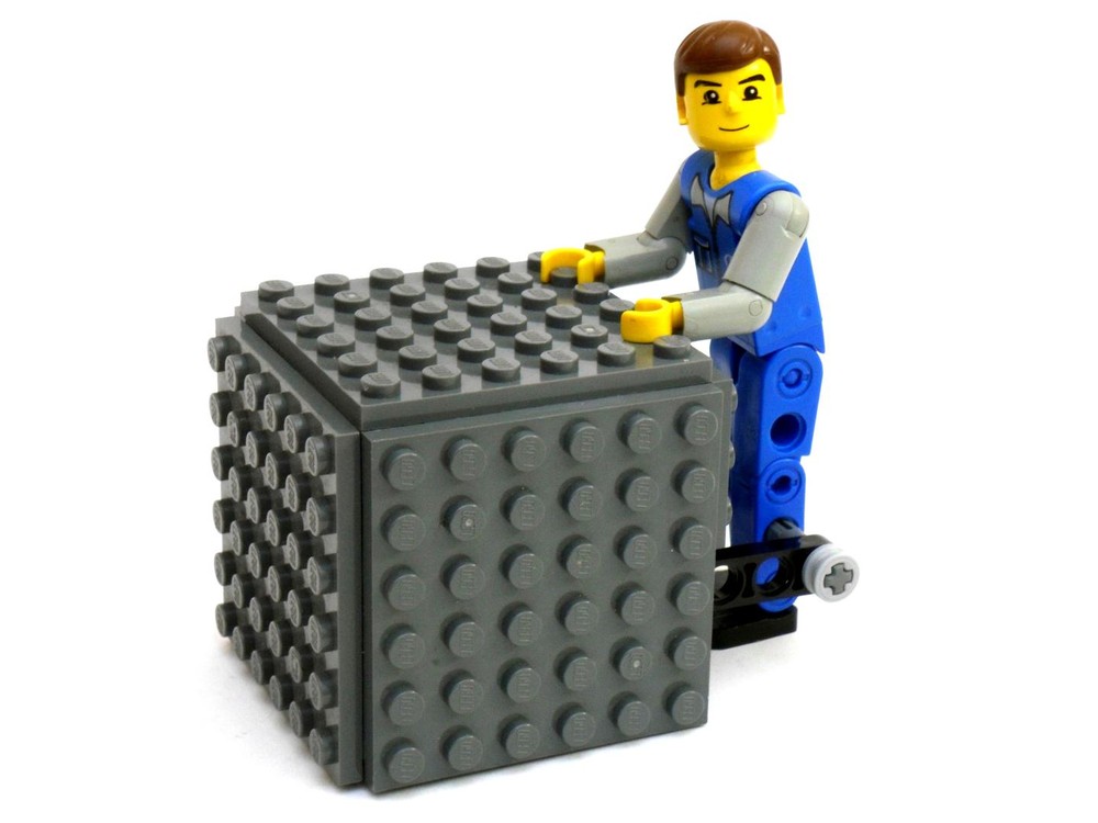 Lego Wind-Up Box Pusher