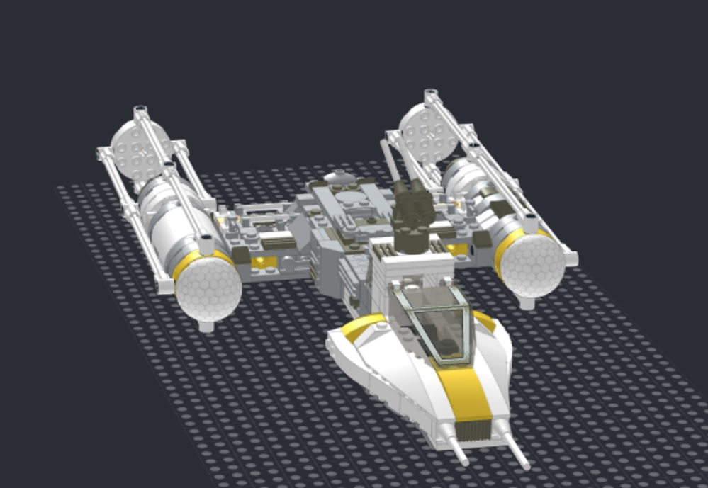 Lego BTL S3 Y wing bomber