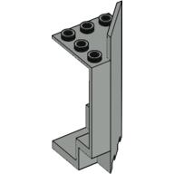 Lego Panel 3 x 3 x 6 Corner Wall / Light Gray