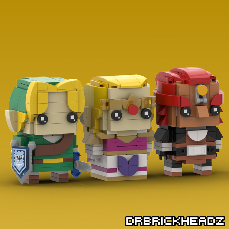 Lego Legend of Zelda: Ocarina of Time Trinity BUNDLE