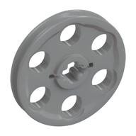 Lego Technic Wedge Belt Wheel [aka Pulley] / Light Bluish Gray