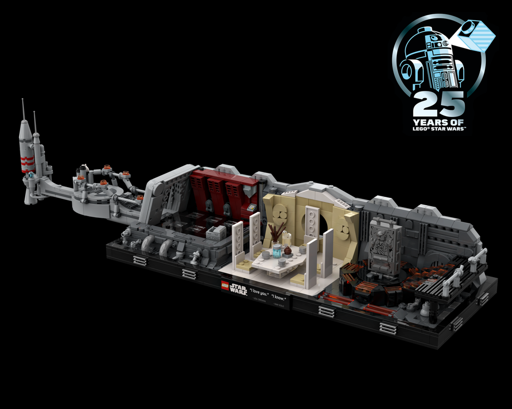 Lego Cloud City Remake Diorama