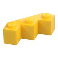 Lego Brick Wedged 3 x 3 Facet / Yellow