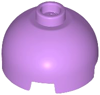 Lego Brick, Round 2 x 2 Dome Top / Medium Lavender