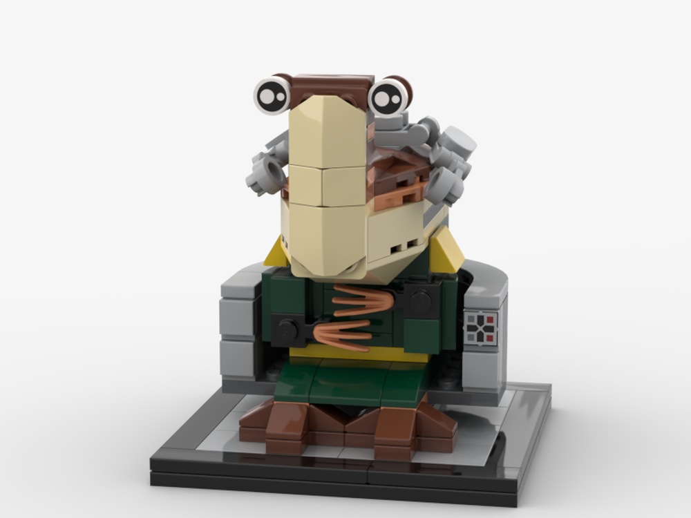 Lego Mok Shaiz Brickheadz (throne version)