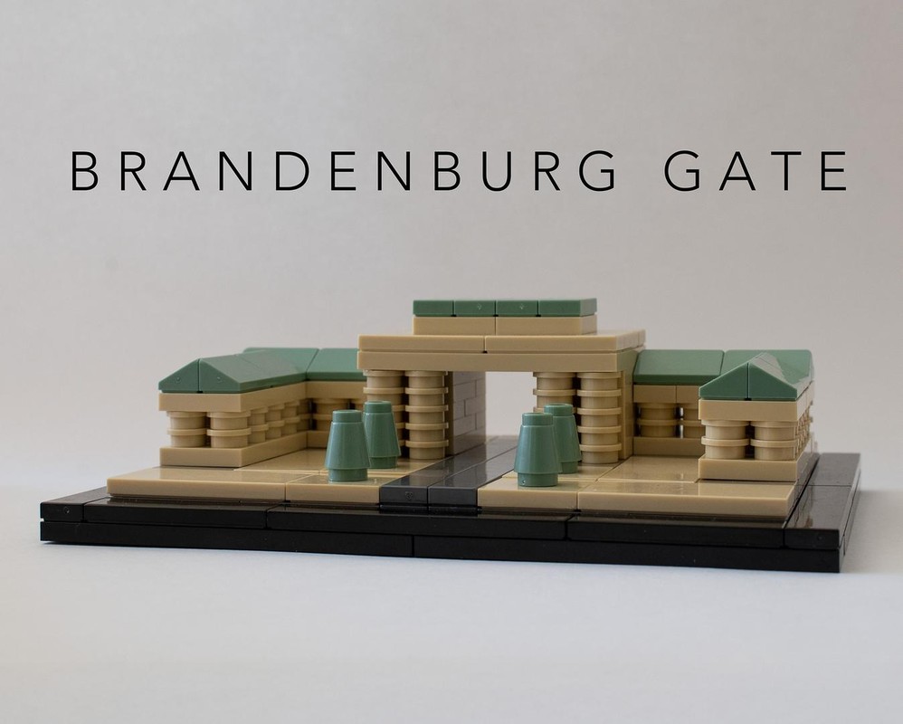 Lego Brandenburg Gate
