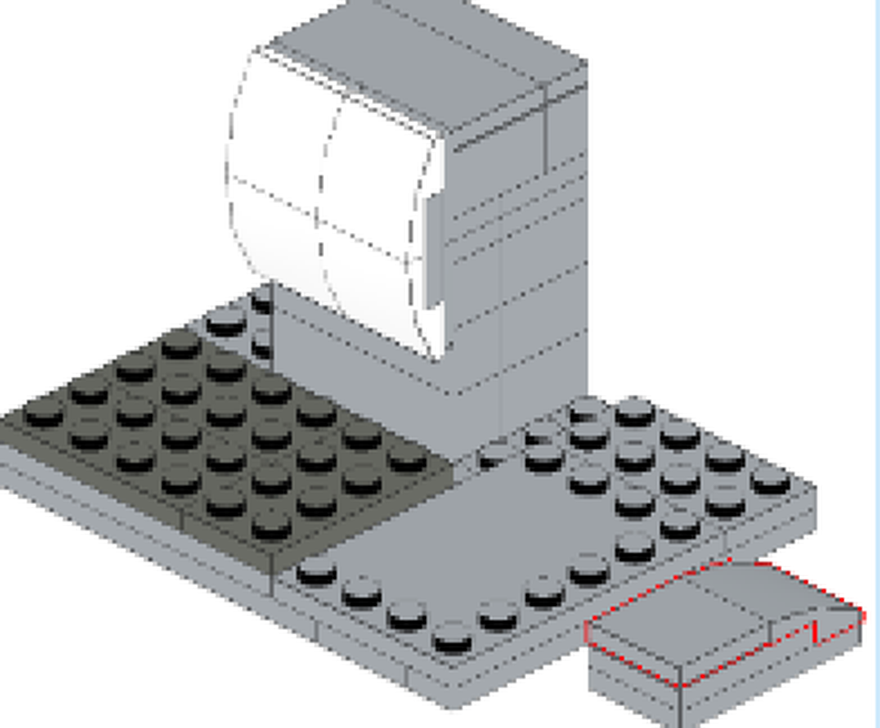 Lego Old computer