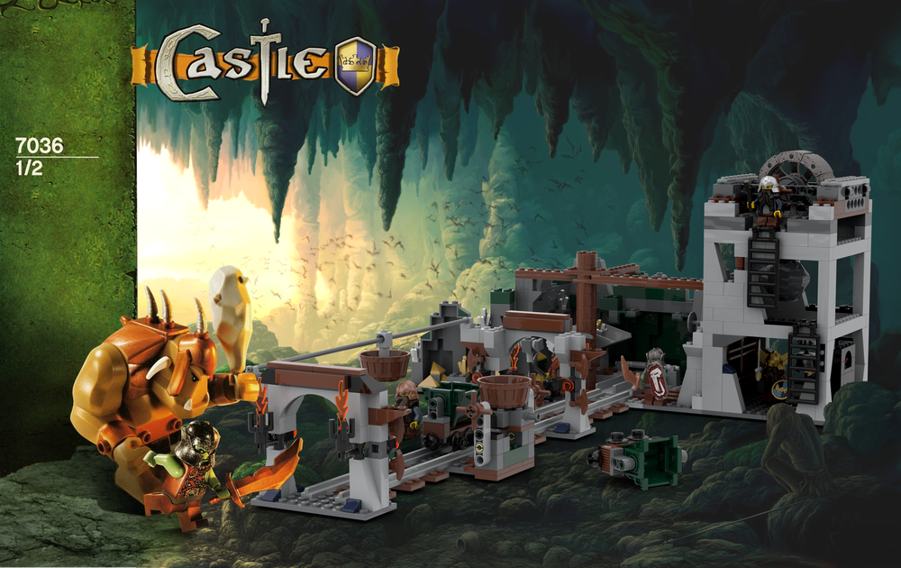 Lego 7036 - Inside the Mine
