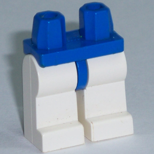 Lego Hips and White Legs / Blue