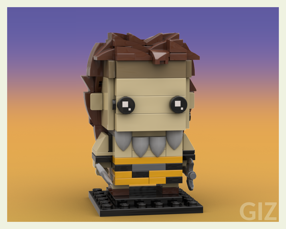 Lego Mad Mike - Garbage Pail BricKidz MOC