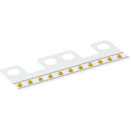 Lego Hipwear Skirt, 4 Holes with Yellow Ducks Pattern [10mm]