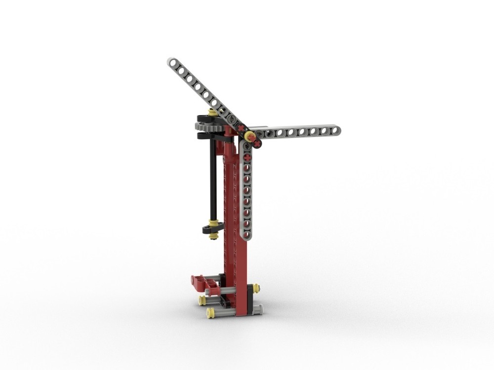 Lego Technic for kids - Worm gear design - Windmill