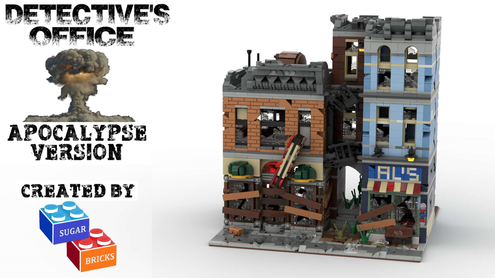 Lego Detective's Office - Apocalypse Version