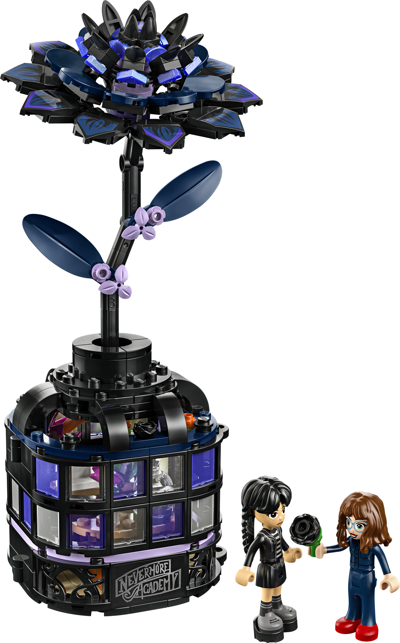Lego Black Dahlia Flower
