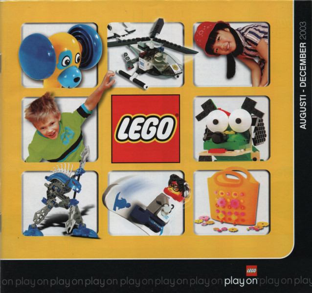 Lego 2003 Large Swedish August - December (422.6370-SE)