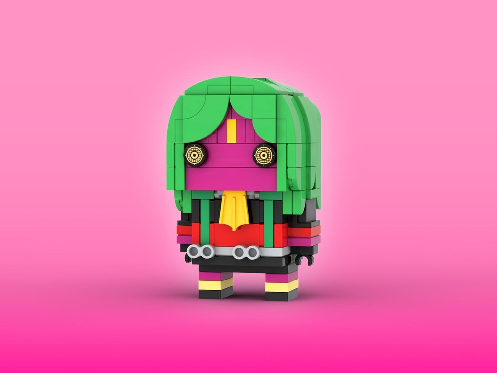 Lego Viv Vision Brickheadz LEGO MOC - Marvel Comics