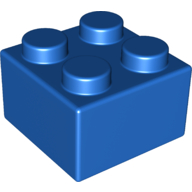 Lego Brick Soft 2 x 2 / Blue
