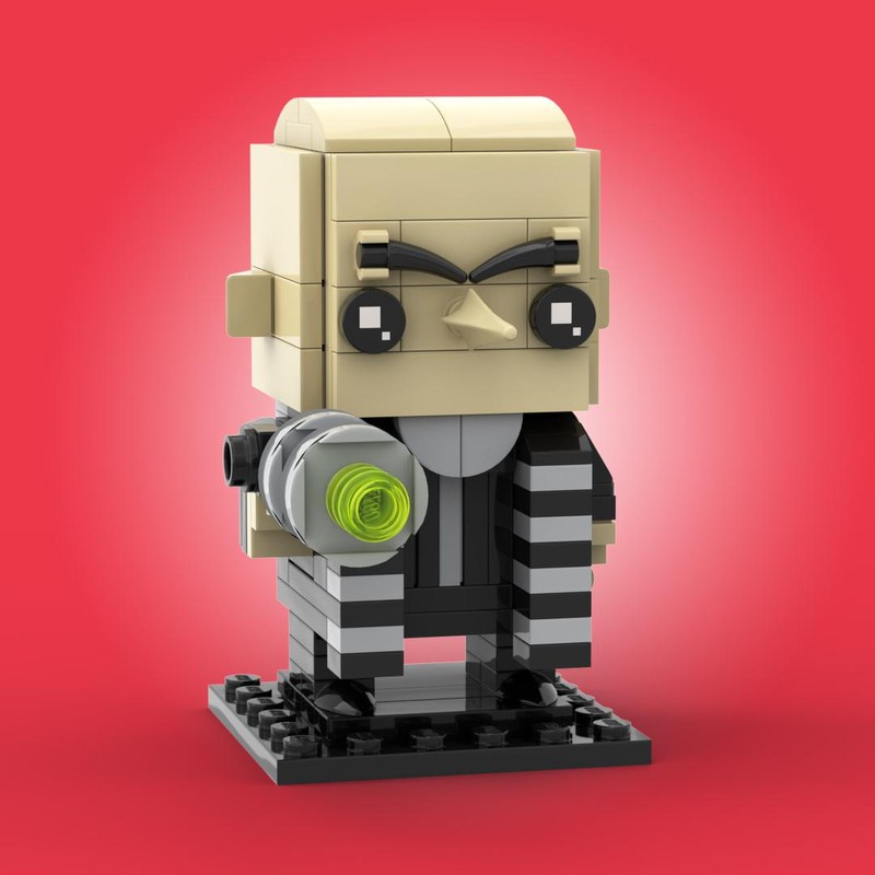Lego Despicable Me Gru MOC Brickheadz